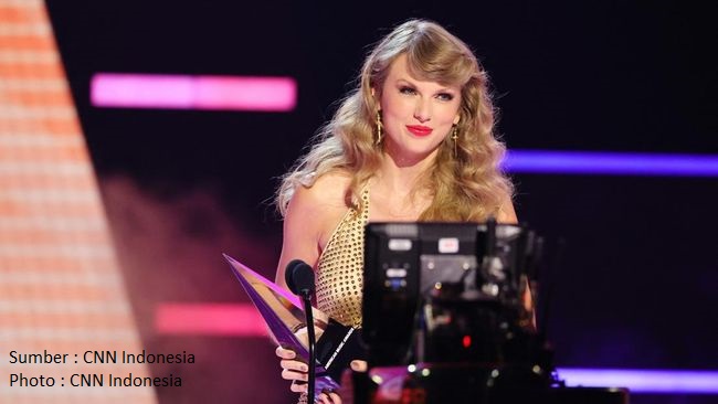 Album Red (Taylor’s Version) Taylor Swift Menangkan AMA 2022 