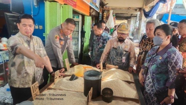 Beras Lokal Banjar Sebabkan Inflasi di Banjarmasin